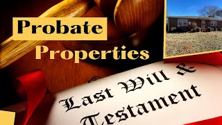 Navigating Probate Property Sales [upl. by Drummond]