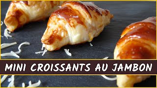 Recette des mini croissants au jambon [upl. by Eluj100]