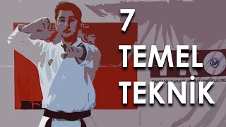 Olduğun Yerde 7 Temel Teknik Çalışması  Online Karate Dersleri Ekran Karşısına Geç ve Uygula [upl. by Delastre]