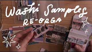 Kleiner Haul amp Washi Samples Organisation [upl. by Gisela]