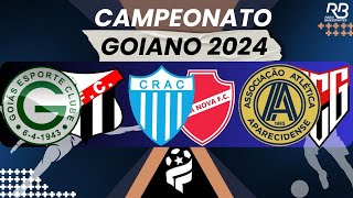 AO VIVO  Goiás x Anápolis  Crac x Vila Nova  Aparecidense x Atlético  Campeonato  Goiano 2024 [upl. by Bo870]