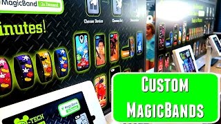 Disney Magicband store  create custom bands [upl. by Adirf]