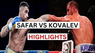 Sergey Kovalev vs Robin Safar Highlights amp Knockouts [upl. by Ardnasirhc820]