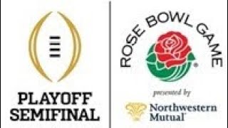 2015 2018 2024 COLLEGE FOOTBALL PLAYOFF SEMIFINAL  THE ROSE BOWL GAME FULL REPLAY with NO ADS [upl. by Eserehs]