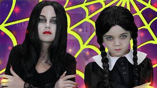 Addams Family Finger Family  SpookyPop [upl. by Neddra]