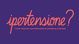 Ipertensione Come misurare correttamente la pressione arteriosa [upl. by Medorra709]