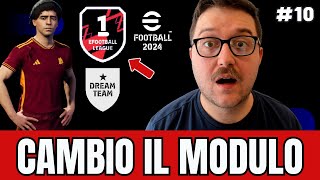 eFOOTBALL 2024  CAMBIO DI NUOVO MODULO E SFIDO L EX 137° AL MONDO  DREAM TEAM ROAD TO GLORY 10 [upl. by Ainesey]