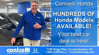 🚗💰 Spring into Action at Conicelli Honda HUNDREDS of Cars Available Dont Miss Out [upl. by Llehcim757]