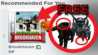 How To Get HEADLESS amp KORBLOX in BROOKHAVEN 🏡RP For FREE REAL [upl. by Merrile]