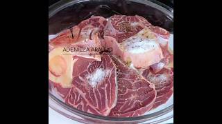 Arroz com ossobuco uma delícia receitas [upl. by Asilanom]