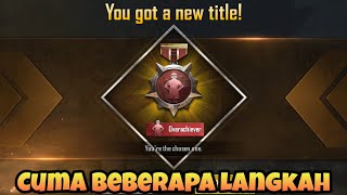 Tips Mudah Dapetin Title OverAchiever PUBG MOBILE [upl. by Savitt562]