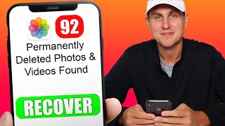 How to Recover Permanently Deleted Photos amp Videos on iOS iPhone iPad NO COMPUTER [upl. by Malinin]