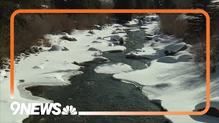 Colorado snowpack update  Weekend storms bring levels up to nearly average [upl. by Earlene]