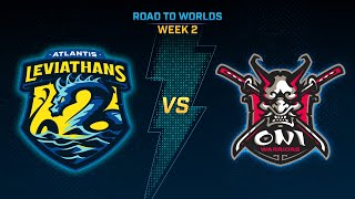 SMITE Pro League Road to Worlds Week 2  Atlantis Leviathans Vs Oni Warriors [upl. by Leak]