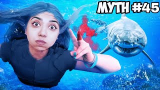 BUSTING 50 MYTHS IN 24 HOURS 😱😵 [upl. by Atirb]