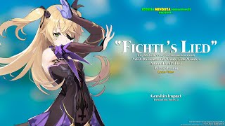 Die Woodys  Fichtls Lied Fichtls Song Original Lyrics Video ft Genshin Impact 4K HQ CC [upl. by Peh]