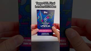 Topps UEFA Champions League Final 2024 box opening amp review [upl. by Lew]