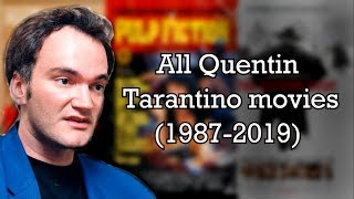 All 9 Quentin Tarantino Movies Ranked Tier List [upl. by Ailgna]