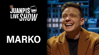 De repartidor a comediante latino mega famoso Marko  The Juanpis Live Show [upl. by Eliga]