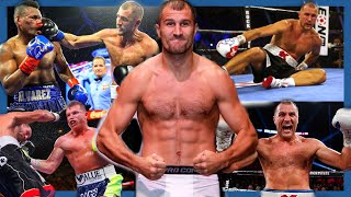 El Boxeador B0RRACHO que TRITURABA a sus rivales pero CANELO lo APLASTO  SERGEY KOVALEV Historia [upl. by Kaylil]