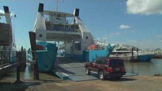 North Stradbroke Island 19th December 2014 On Board The Minjerribah Ferry From Dunwich [upl. by Emirej676]