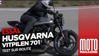 Husqvarna Vitpilen 701  Essai Moto Magazine 2018 [upl. by Khalin]