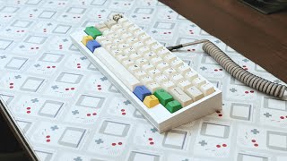 NovelKeys Cream Switches  IDB60  Carbon Fiber Plate  ASMR Sound Test [upl. by Niveb375]