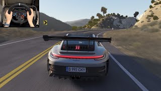 Porsche 911992 GT3 RS  LA Canyon  Assetto Corsa Gameplay [upl. by Mihalco156]