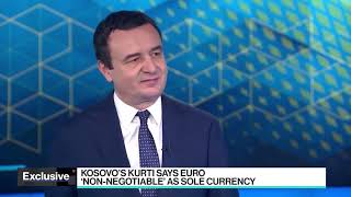 Albin Kurti  Intervista e përkthyer për Bloomberg TV [upl. by Helaina664]