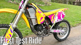 First Test Ride on the  Home Made 6 Speed Electric Dirt Bike  Part 6 [upl. by Haroun]