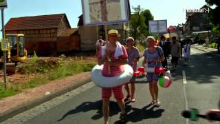 875 Jahre Stadtlengsfeld  Festumzug zum Stadtfest [upl. by Yevrah]