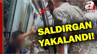 İstanbulda Metroda Saç Tokası Satan Çocuğa Tokat Atan Saldırgan Yakalandı  A Haber [upl. by Kragh]