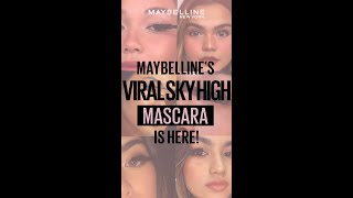 NEW MAYBELLINE LASH SENSATIONAL SKY HIGH MASCARA [upl. by Aramat]