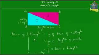 Singapore Math Primary 5  Grade 5 Measurement  Area of triangle [upl. by Ellon]