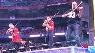 The Dueling Fiddlers ROCK VIOLIN  NFL Halftime Show  CardinalsPackers  Official [upl. by Boot571]