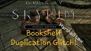 Skyrim SE  The Bookshelf Duplication Glitch [upl. by Latoyia]