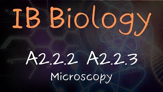 Microscopy  A222 A223 [upl. by Sivia145]