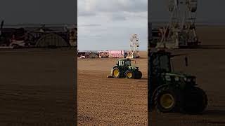 Lytham International Kite Festival morning preparation Friday kite beachlife fyldecoast [upl. by Ahsenyt]