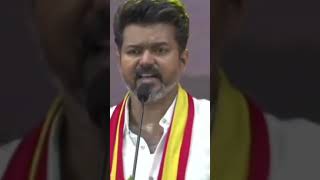 Thalapathy Vijay powerful speech at tvktvk [upl. by Htebzil]