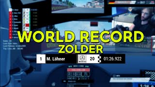 AOR Zolder WORLD RECORD  Assetto Corsa Competizione [upl. by Ydnamron]