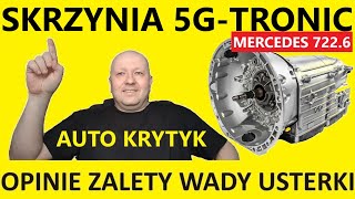 Automatyczna skrzynia biegów Mercedes 5GTRONIC 7226 opinie zalety wady usterki naprawa olej [upl. by Morey460]