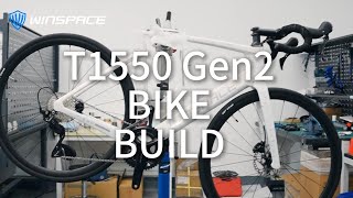 T1550 Gen2 Bike Build  Winspace Road Bikes [upl. by Hedvig]