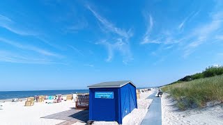 KARLSHAGEN  Am SANDSTRAND der OSTSEE auf der SONNENINSEL IUSEDOM  SOMMERZEIT 2024 [upl. by Helali214]