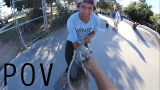 First Time at the Skatepark  POV [upl. by Brod]