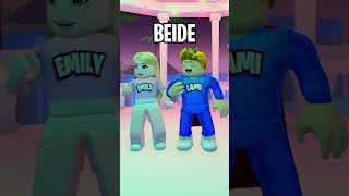 ich habe DIESEN TREND mit MEINER FREUNDIN in ROBLOX GEMACHT roblox shorts [upl. by Nimajneb]