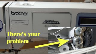 How to fix code E6 on a Brother sewing machine [upl. by Aslin]