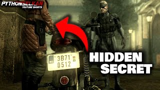 Secret MGS4 Detail revealed 14 YEARS Later It finally explains [upl. by Eidderf]