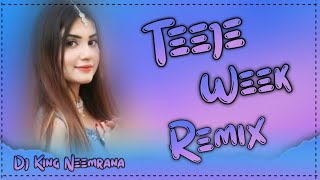 TEEJE WEEK DHOL MIX SONG RAHUL MIXING NEEMRANA  NEW HR SONGS 2023 DJ REMIX [upl. by Brian]