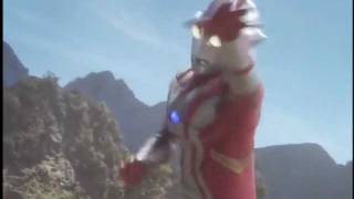 Ultraman Mebius amp Hunter Knight Tsurugi vs Bogal Part 2 [upl. by Enitsahc]