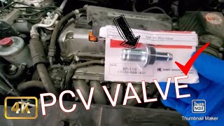 2008 Honda CRV PCV valve replacement [upl. by Imef933]